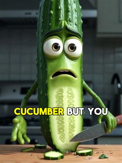 What if a cucumber could talk? Cool, funny, and full of emotions. Welcome to the secret life of objects! #LifeOfObjects #TalkingCucumber #MiniStory #Viral #fyp