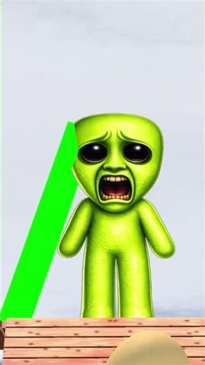 Found Colored Ao Oni on the Maze Tower #shorts