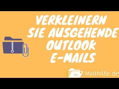 Wie kann ich #Anhänge von ausgehenden E-Mail´s in Outlook automatisch verkleinern?