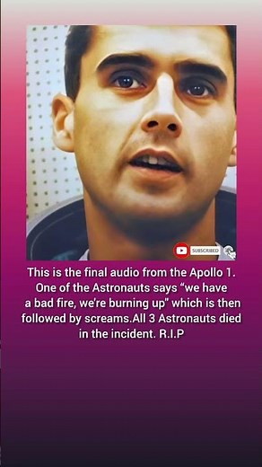The Last Words of Apollo 1 🚀 | A Heartbreaking Moment in History