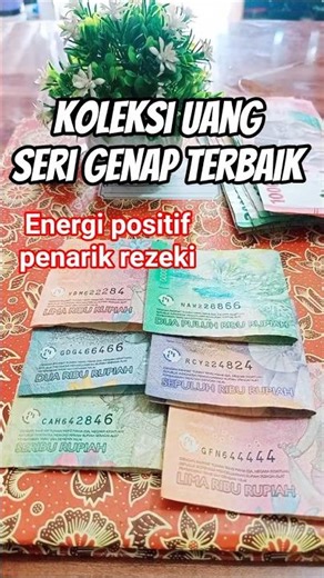 KOLEKSI UANG BIBIT GENAP, UANG BIBIT LEVEL 2 #shortsfeed #shorts #uangbibit #uangbibitlevel2