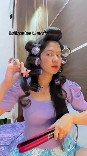Tutorial Roll Rambut: Cara Dapat Rambut Bouncy & Awet