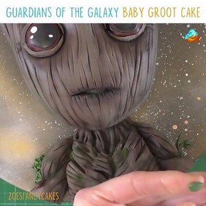 33K views · 437 reactions | Guardians of the Galaxy Baby Groot cake....
