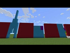 numberblocks 101 to 200 minecraft