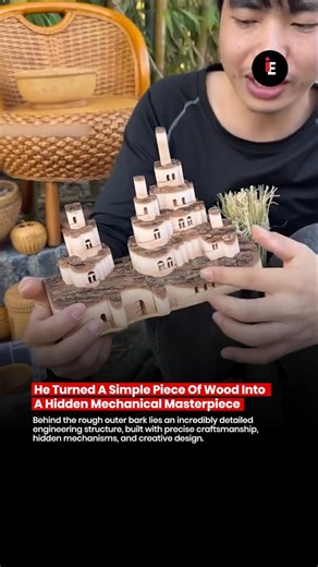 🚨 What Looks Like Dead Wood Actually Hides Brilliant Engineering 😳⚙️🚨