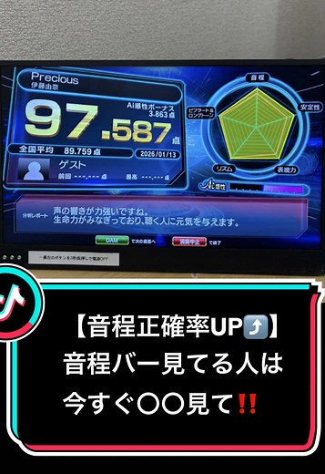カラオケ採点のコツ｜初心者向け解説