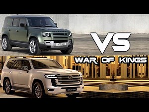 land Rover Defender VS Toyota Land Cruiser - SUV BATTLE 2023