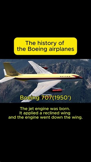 The history of the Boeing airplanes #airplane #history #past #evolution