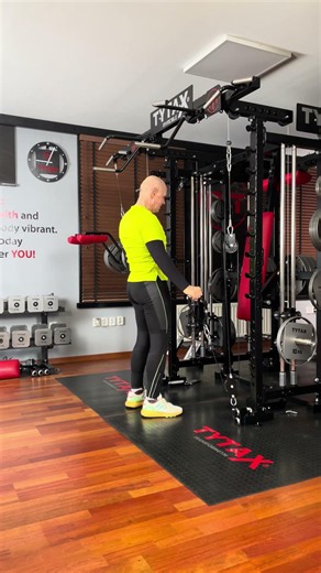 ULTIMATE HOME GYM - Shoulder training on TYTAX! #shoulder #motivationalquotesoftheday