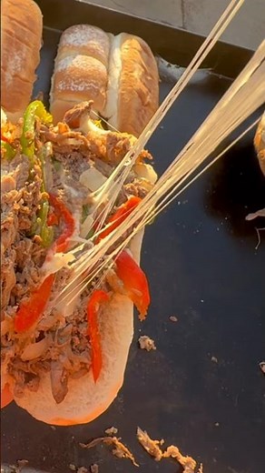 Cheesy Cheesesteaks on a Blackstone Griddle | ASMR ♨️ CORTEZ