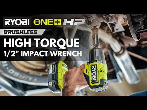 7X FASTER | 18V ONE+ HP Brushless 1/2" High Torque Impact Wrench