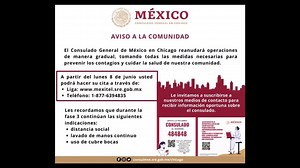5.8K views · 91 reactions | ¿Tiene duda sobre cómo agendar su cita en línea?  Preparamos un tutorial paso por paso. | Consulado General de México en Chicago | Facebook