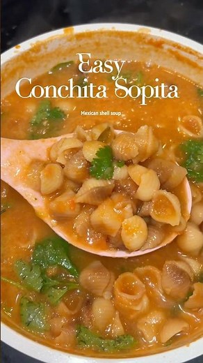 EASY CONCHITA SOPITA | Mexican shell soup