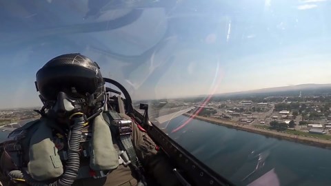 F-16 Viper Demo Team Cockpit Vid (Sept. 6, 2020)