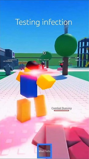 Control infected own Avatar | Roblox Examination Testing infection #roblox #examination