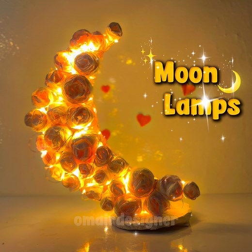 DIY Moon Lamp From Tissue Paper 🌙✨| Aesthetic Night Lamp Create your own diy moon lamp using tissue paper, cardboar, glue, and fairy lights 🌸💫. This handmade aesthetic night lamp brings a cozy, romantic glow to any room. #diylamp #diymoonlamp #aestheticlamp #diynightlamp #aestheticdiy #omairdesigner #diy #homedecor #moonlamp | Omair Designer