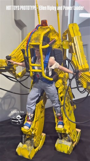 First look Prototype - Ellen Ripley and Power Loader #disney #aliens #alien #hottoys