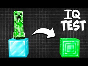 Testing Minecraft Mobs IQ To See How Smart They Are...