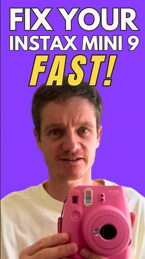 Fix Your Instax Mini 9 FAST – Easy Camera Repair You Can Do at Home! #instax #instaxtips #instaxmini