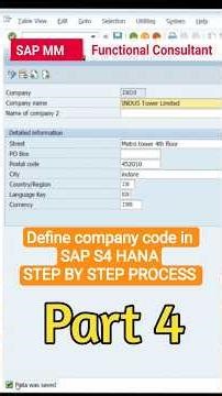 SAP MM: What is Company Code? | Real Business Example 🏢 #Shorts