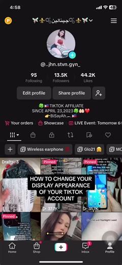 How to Change Your Display Appearance on TikTok