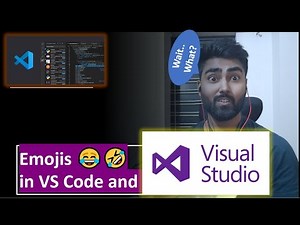 Add emojis in VS Code | Add emojis in Visual Studio | csharp | Dotnet | Dotnetcore | Javascript