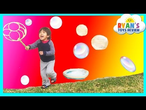 Bubble Lawn Mower and Gazillion Bubble Hurricane Machine