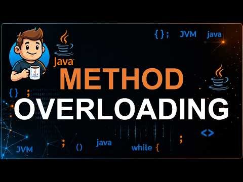 55 - Method Overloading in Java | Compile-Time Polymorphism Explained with Examples