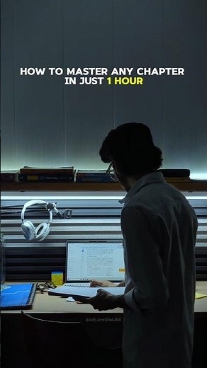 How To Master Any Chapter In Just 1 Hour #studytips #study #learning #shorts