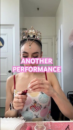 ANOTHER PERFORMANCE #ballerina#performance#sugarplum#nutcracker#grwm#makeup#guestartist