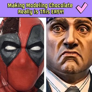 90K views · 1.9K reactions | Here's How To Make Your OWN Modeling Chocolate! | Sideserf Cake Studio | Facebook
