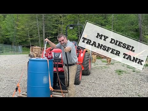 How to make a fuel transfer tank.