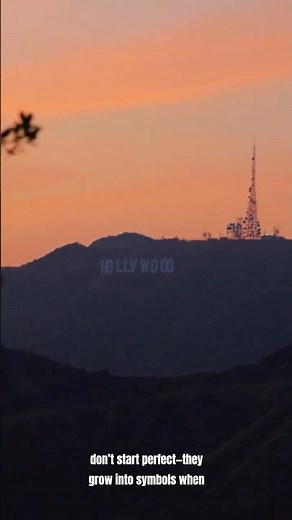 The Hollywood Sign: Letters That Became a Symbol #worldwonders #architecture #ancienthistory