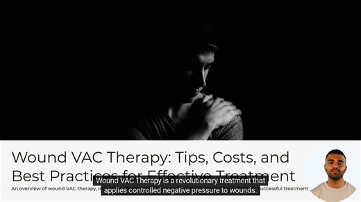 Everything You Need to Know On Wound VAC Therapy Tips