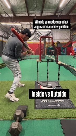 Josh Cathcart | Different locations = different attack angles #hdr #hittingdoneright #hittingcoach #hittinginstruction | Instagram