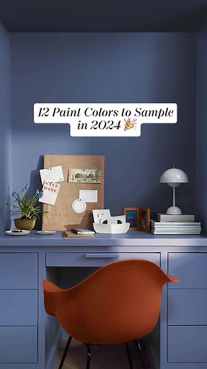 Ready to try a new paint color in 2024? Here are 12 hues our community loved this year to help inspire your next project✨ . P.S. Now is a great time to stock up on our 8 oz. color samples while they are 50% off through 1/8. Use promo code NEWYEAR in your cart when you shop online at benjaminmoore.com. See site for terms. #BenjaminMoore #Paint #Home #PaintColors #PaintTok #DIY #Home #ColorfulHome #InteriorDesign #Renovation #BenjaminMoorePaint