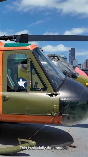✅ Medevac ✅ Assault helicopter ✅ Served in all branches of the U.S. military and many international countries The UH-1A Huey isn’t just versatile. It’s one of the most iconic aircraft of the Vietnam War and beyond. #AircraftOfTheMonth | Intrepid Museum