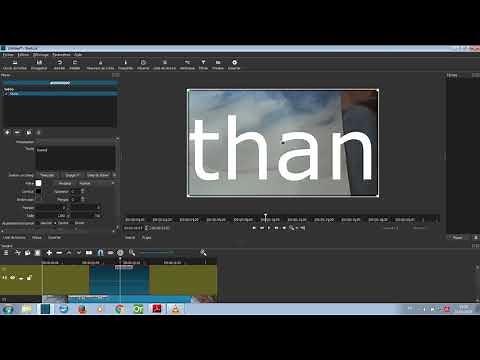 comment ajouter un texte sur une video avec shotcut