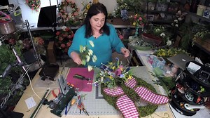 4.1K views · 39 reactions | In this tutorial, I’ll walk you through how to create a whimsical, butterfly-inspired wreath that’s bursting with color and charm. Whether you’re a seasoned wreath maker or just love crafting for the season, this one’s pure joy to make! I hope you love it! | Southern Charm Wreaths | Facebook