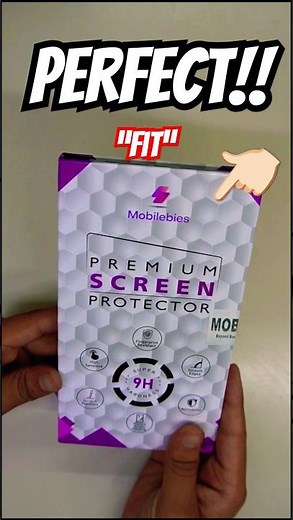 Best Tempered Glass for Any Phone|Easy to Apply & perfect Fit| Mobilebies
