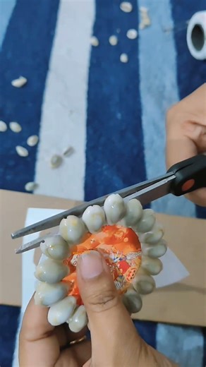 Tutorial of Handmade cowrie/ shell necklace❤️🕉️ #handmadenecklace #diy #tutorial #shellcraft #craft