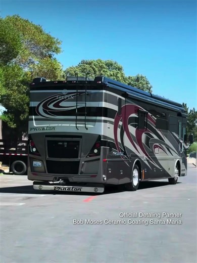 Massive RV Proves True Finish | Deep Gloss and Crystal-Clear Reflections | SENSHA