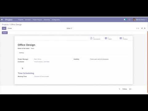 How to Manage Different Phases with Project and Task | Odoo Apps Features #odoo16 #Manage #project