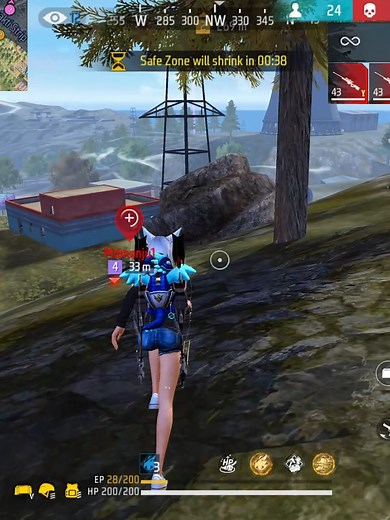 Epic Double AWM Gameplay Highlights | Free Fire Killing Spree