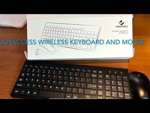 Joyaccess Wireless Keyboard and Mouse Combo