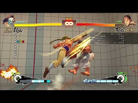 SF4 Omega at a Glance - Vega / Claw