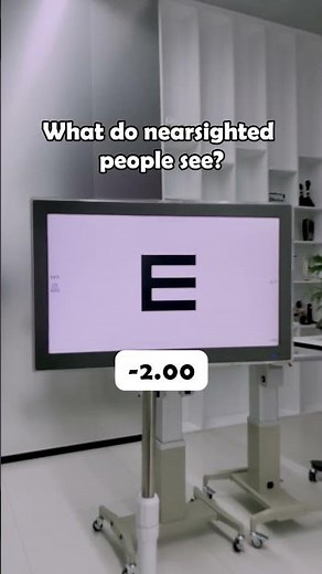 Can You Still Read the "E"? A Real-Life Look at Nearsightedness Explained
