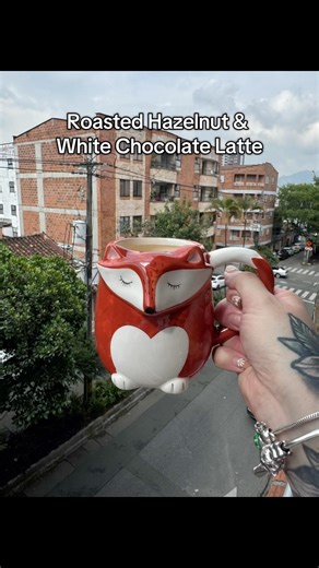 Roasted Hazelnut & White Chocolate Latte🌰🤍🍫☕️✨