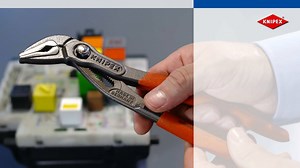 45 reactions | KNIPEX Cobra® ES, Water Pump Pliers extra-slim Due to the increasing compactness of components and machines the workspace becomes more confined. However, the requirements on the gripping force and capacity of the tools do not decrease on the other hand. KNIPEX Cobra ES allows powerful gripping in confined areas. Please find more information in our online catalogue: www.knipex.com/product/en/group/8751250 | Knipex | Facebook