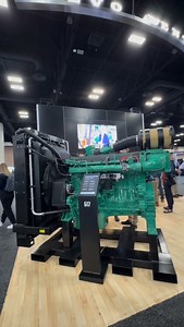 We’re just getting started in San Antonio! Visit us at @powergenintl and be among the first to see our all-new natural gas G17 engine for power generation. #volvopenta #powergen26 | Volvo Penta North America